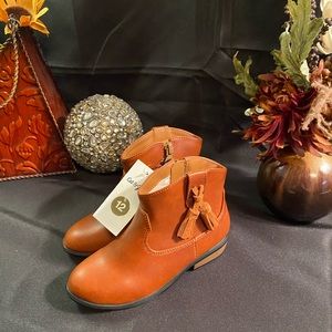 Cat & Jack Girls Theodora Western Boots size 12